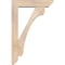 Ekena Millwork Legacy Slat Smooth Bracket w/ Offset Brace, Douglas Fir, 5 1/2"W x 22"D x 34"H BKT0604X22X34LEC06SDF - alternate 3